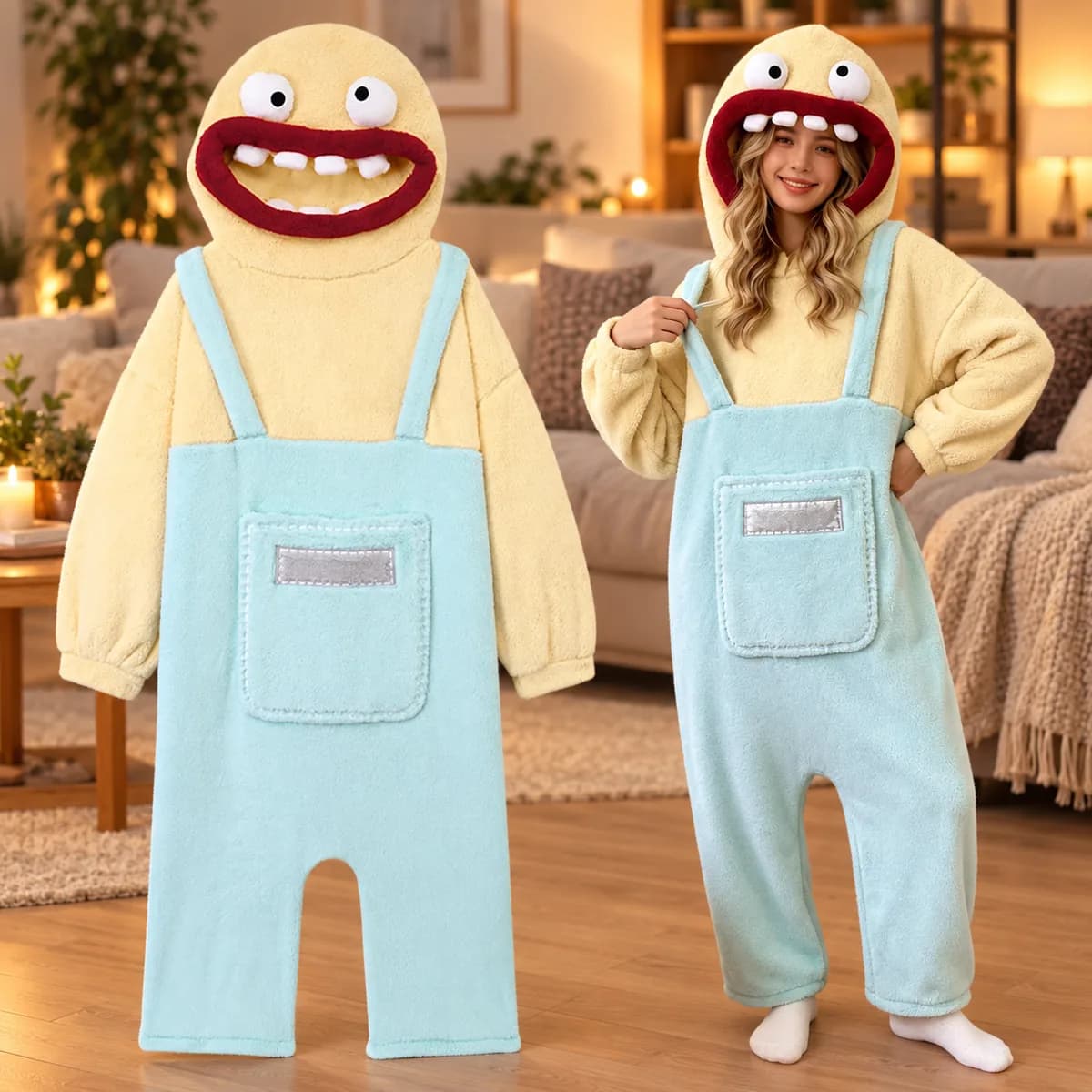 Pyjama Monstre Grande Bouche sur Instagram
